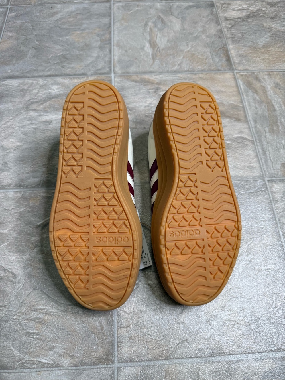 Addias VL Court Bold Women’s Shoe Size 7.5 Cream JQ5642 NWT - Picture 8 of 8
